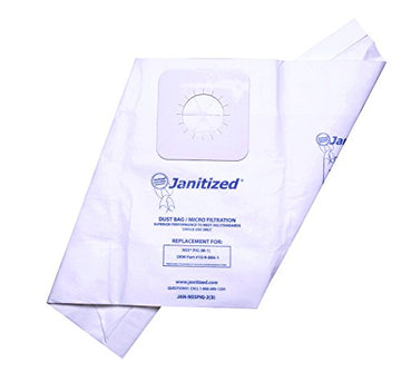 Premium Replacement Commercial Vacuum Bag, for NSS M-1"Pig" Portable Vacuum Cleaners (12-3 Packs) (Copy)
